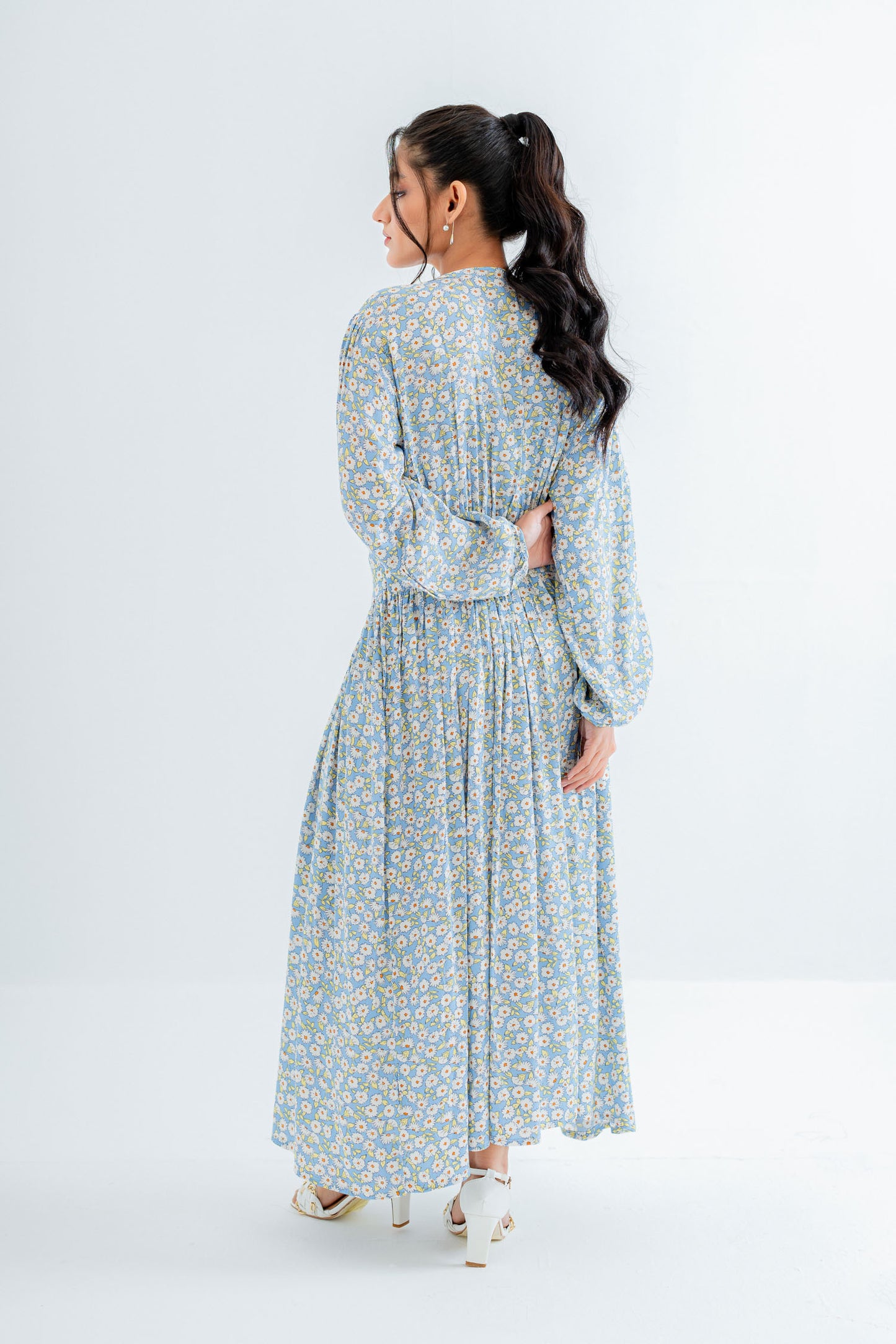 Printed Floral Dress