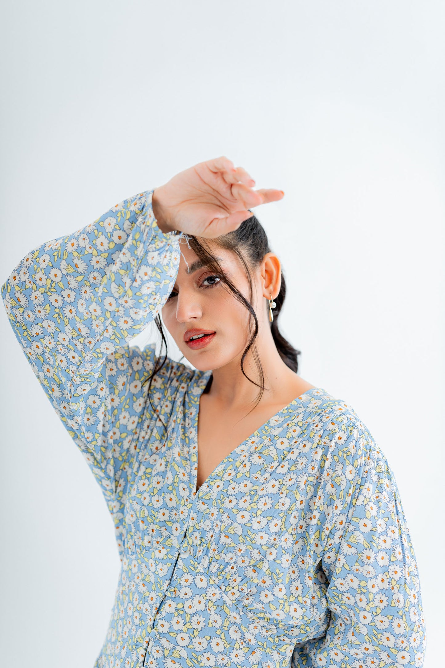 Printed Floral Dress
