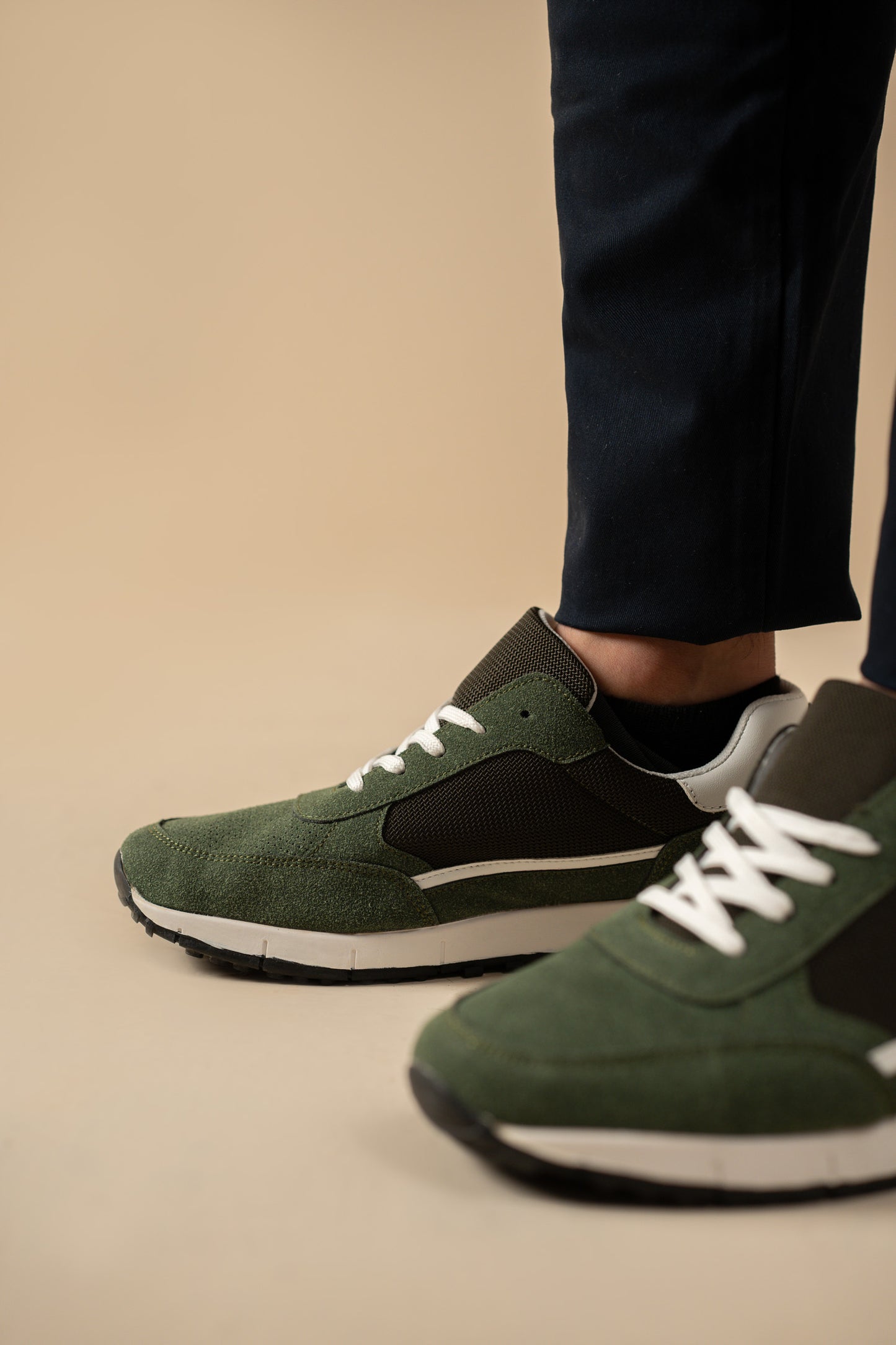Retro Green Sneakers