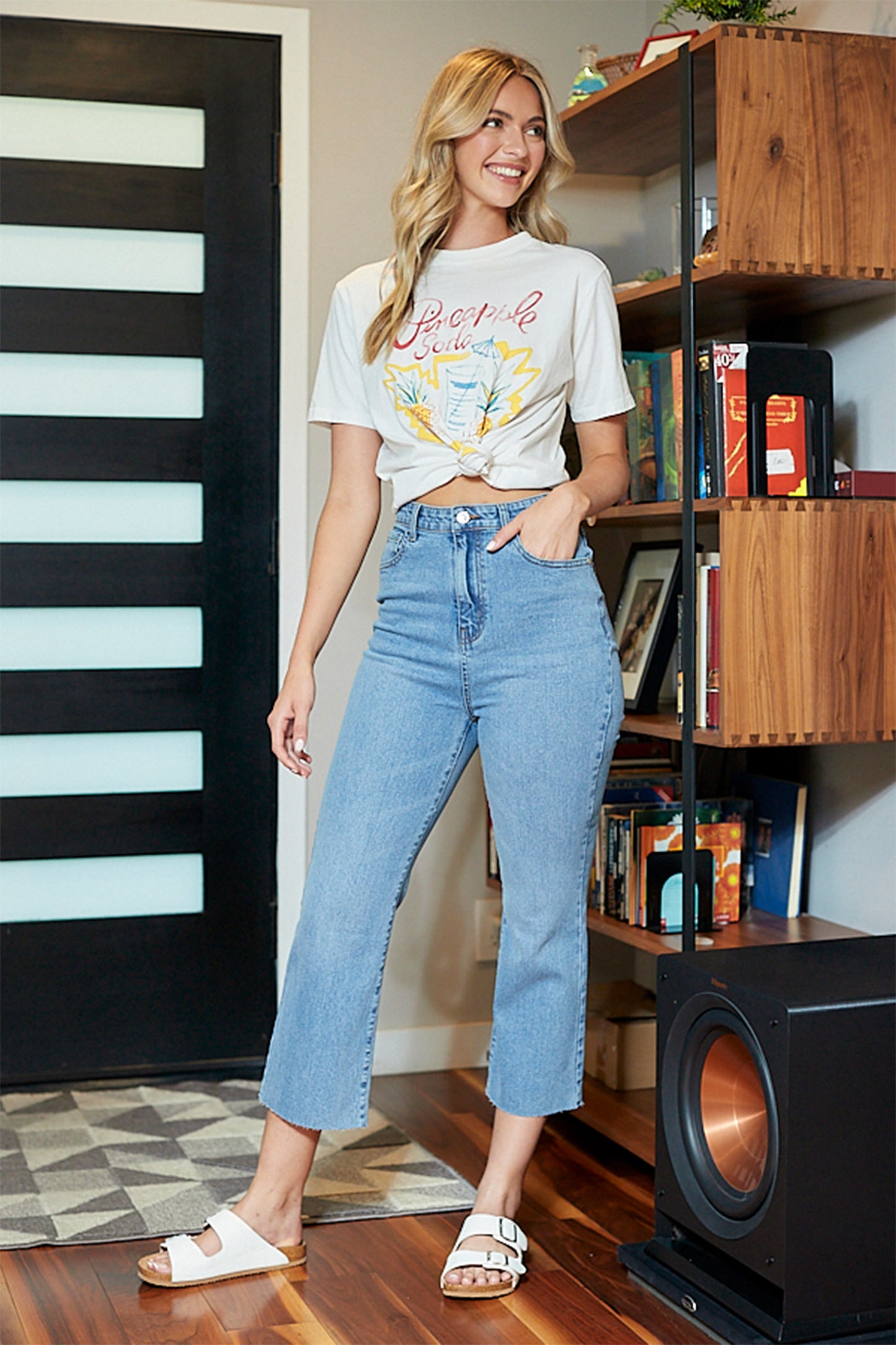 Sabrina Cropped Jeans - Hustle N Holla