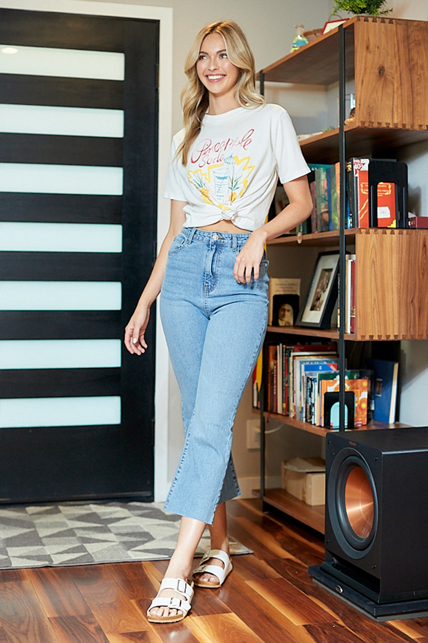 Sabrina Cropped Jeans - Hustle N Holla