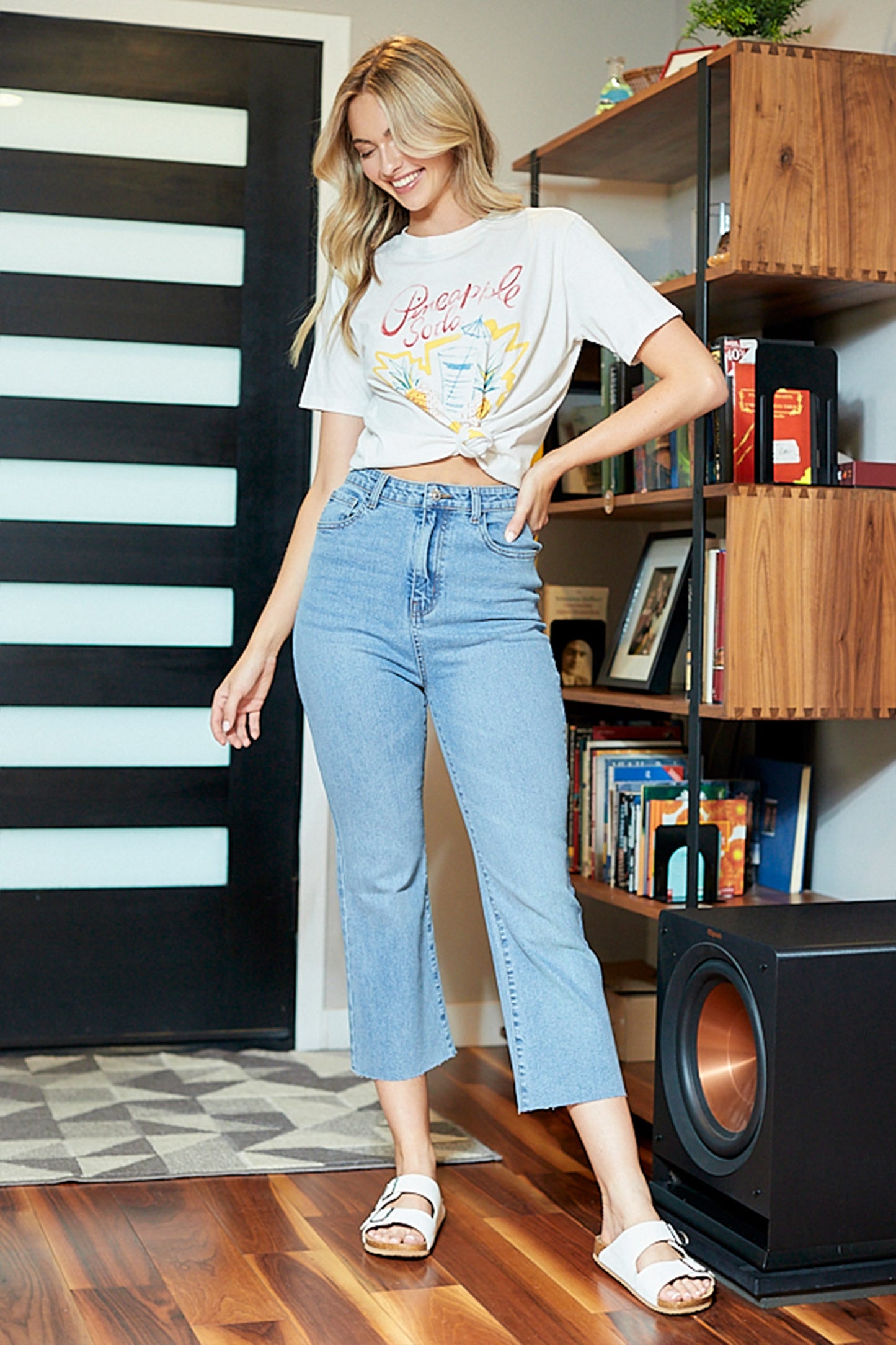 Sabrina Cropped Jeans - Hustle N Holla