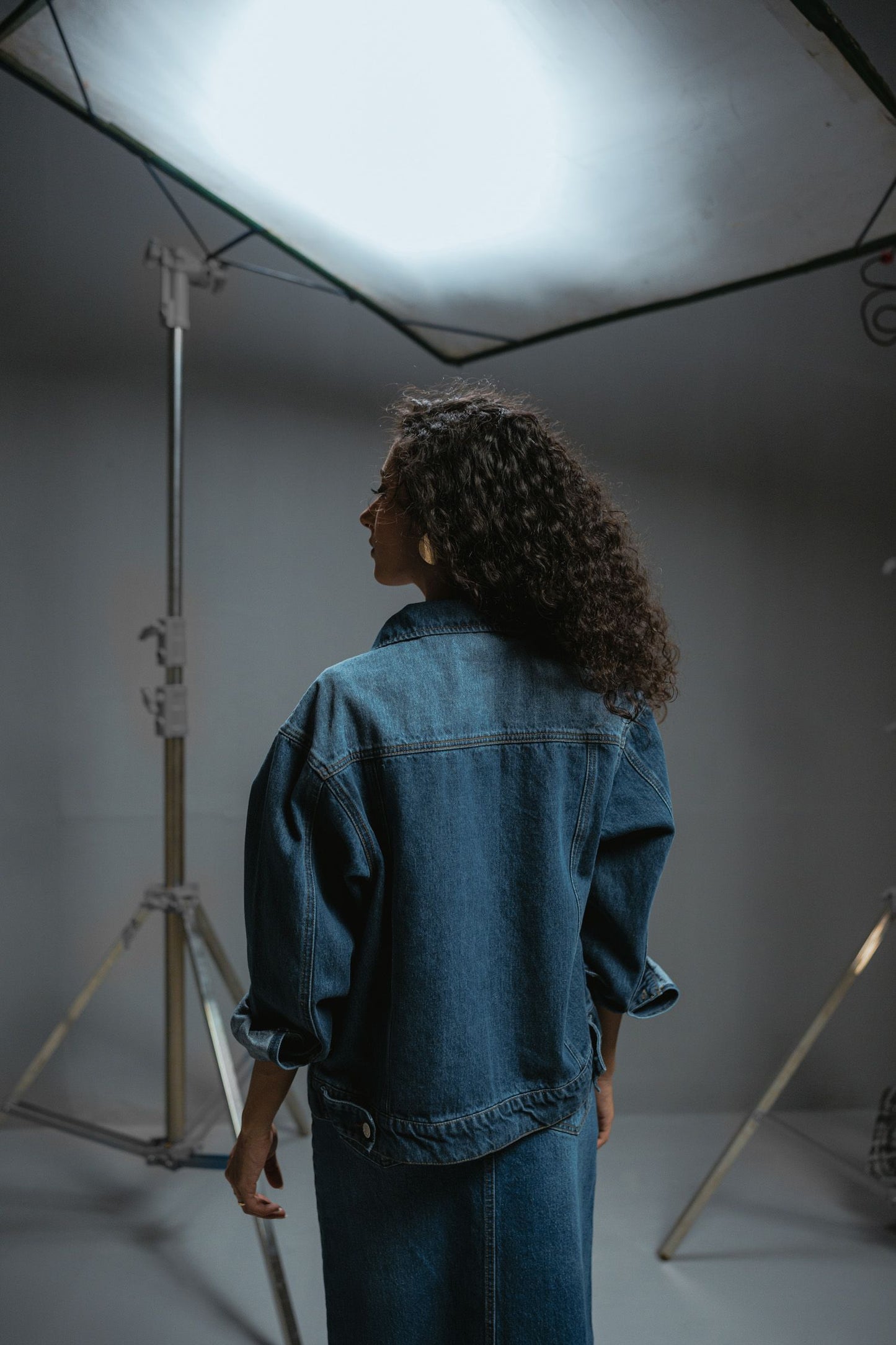 Deep Blue Denim Jacket