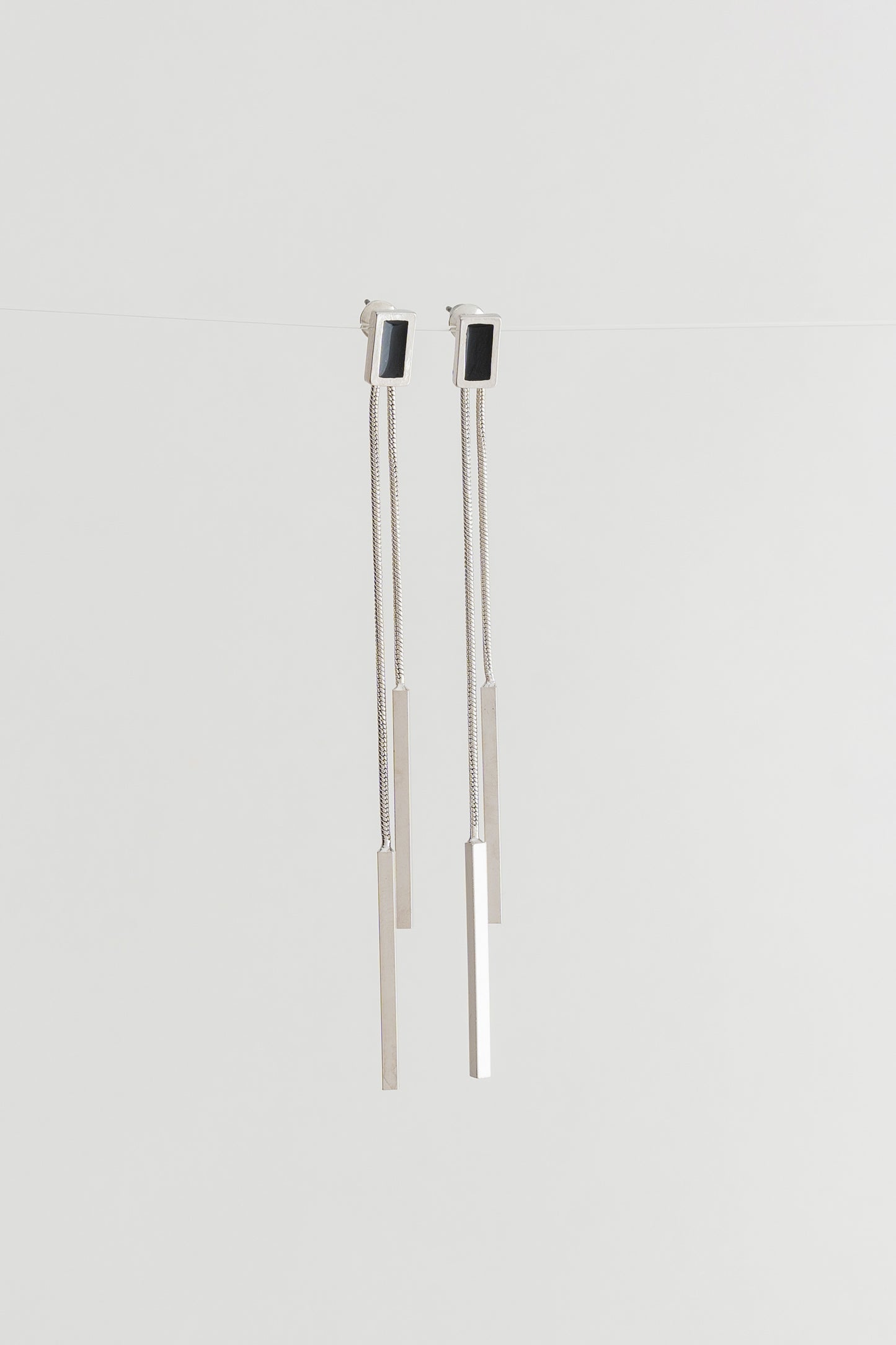 Silver Dangly Earrings