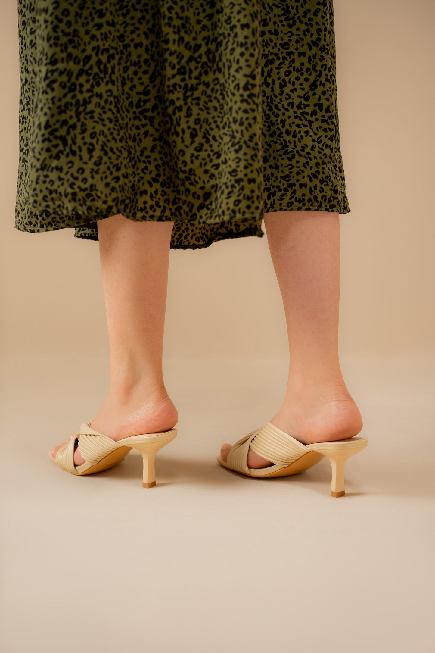 Skin Twist Heels