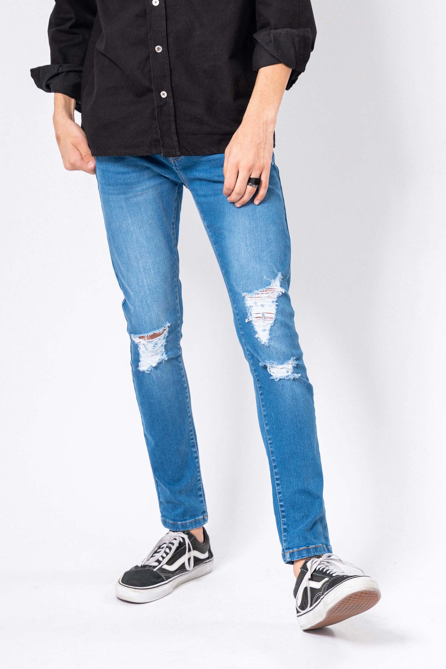 Slim Fit Tapered Jeans