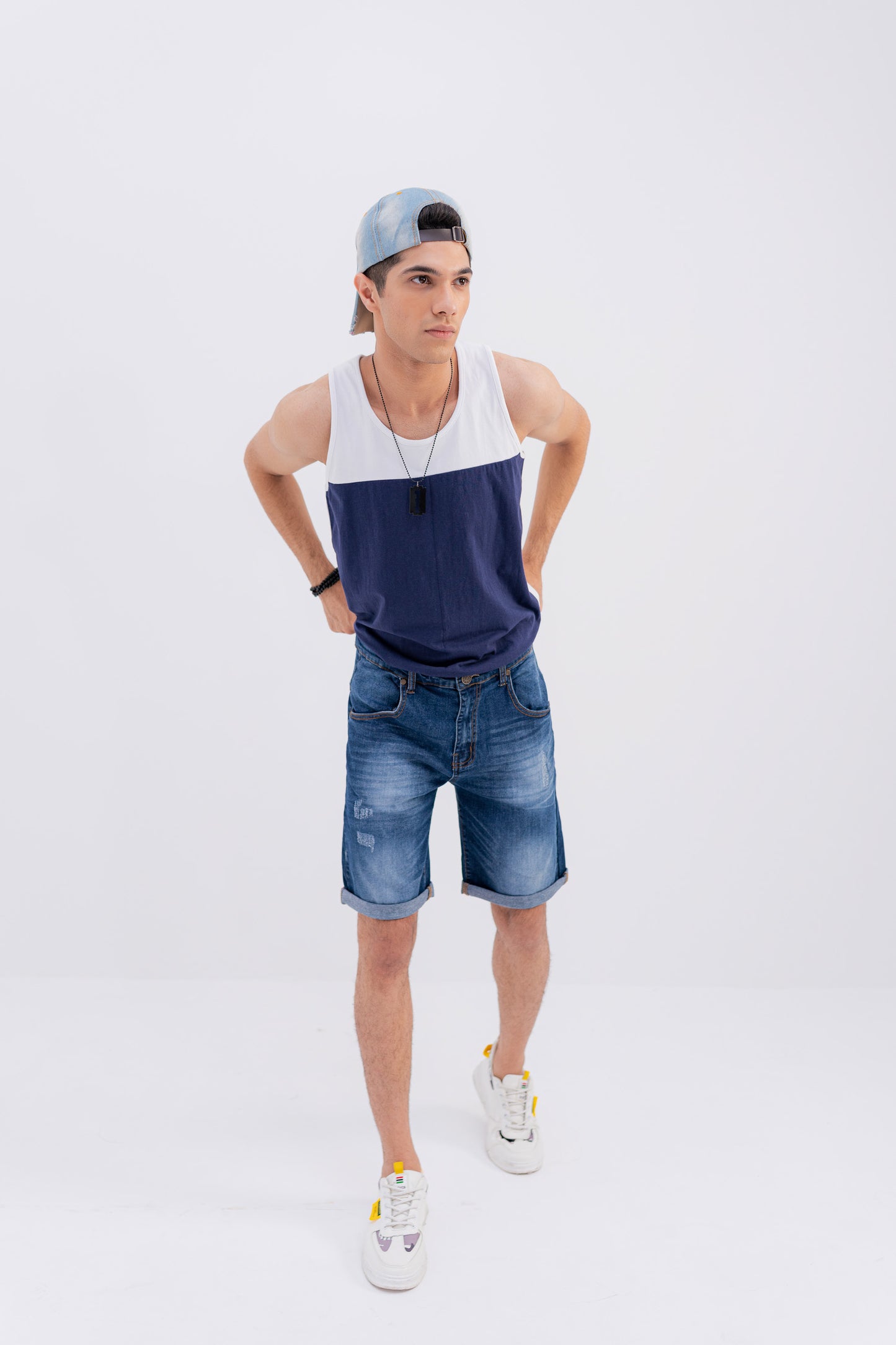 Straight Fit Denim Shorts - Hustle N Holla