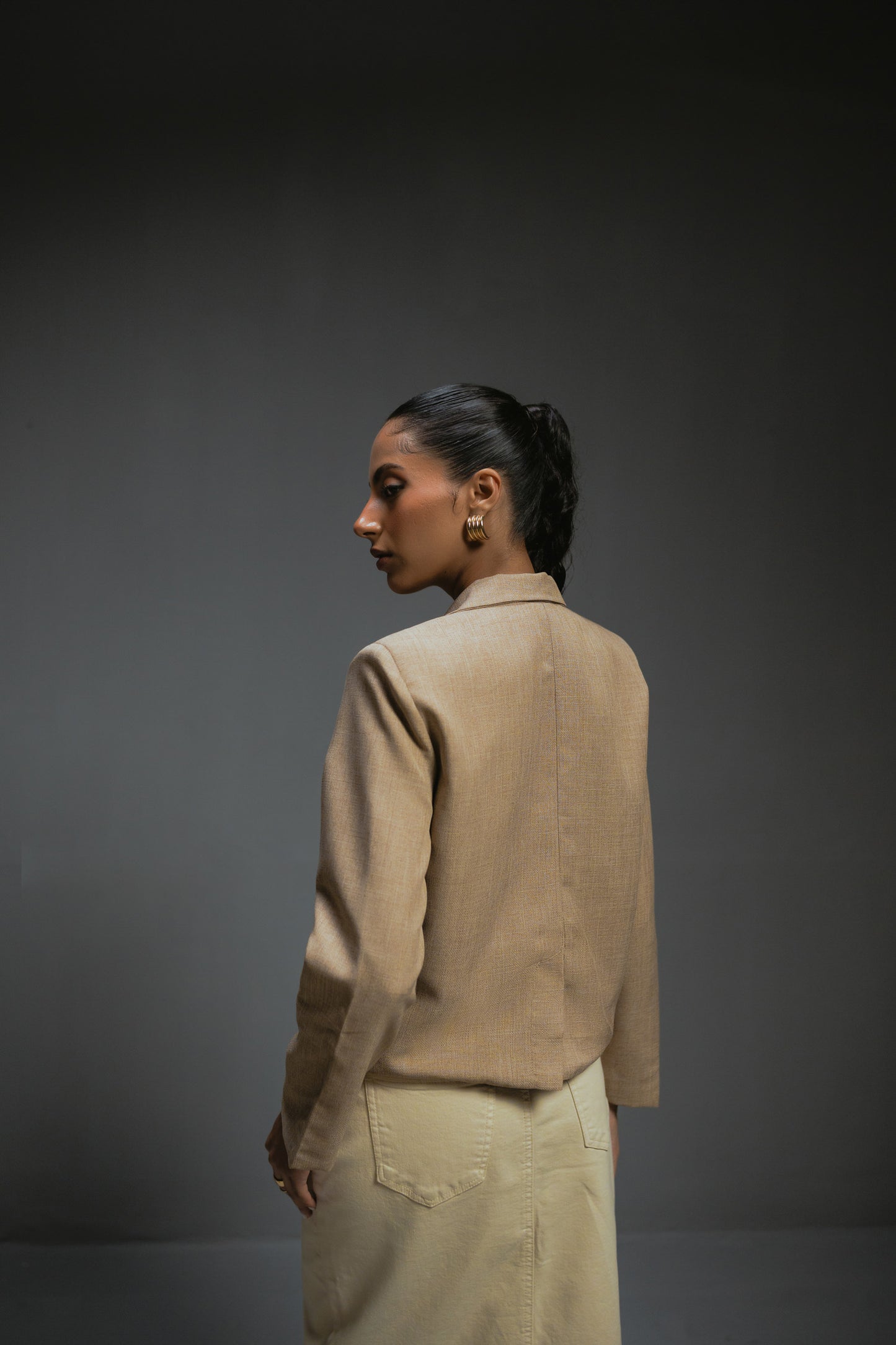 Structured Brown Blazer