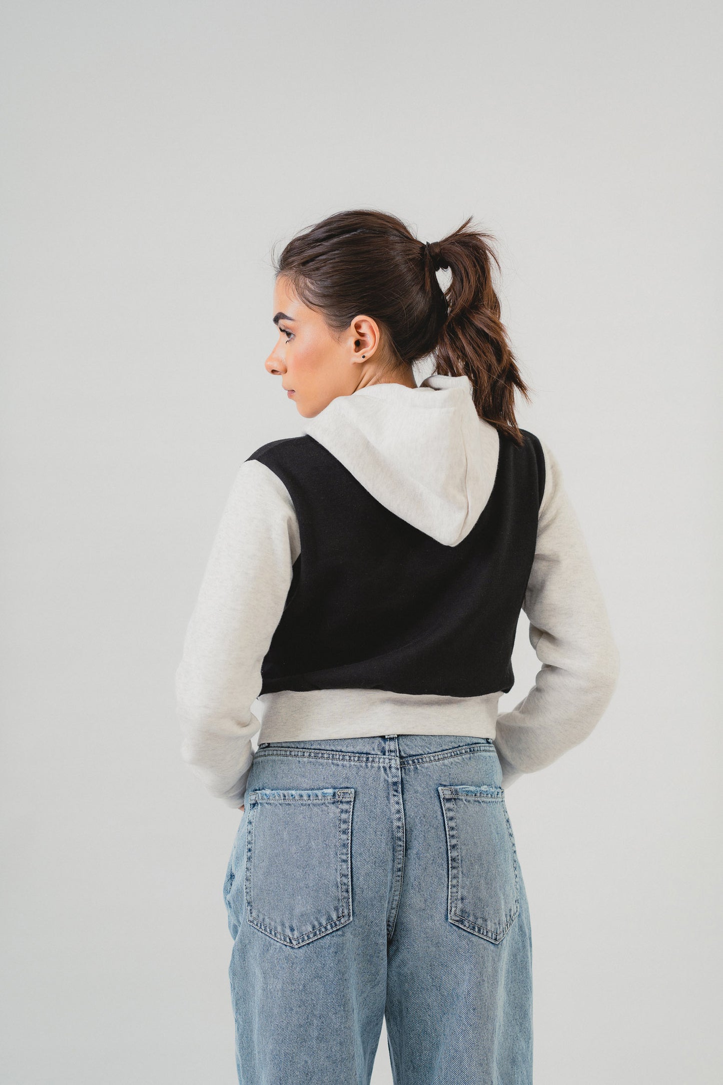 Black & Grey Hoodie