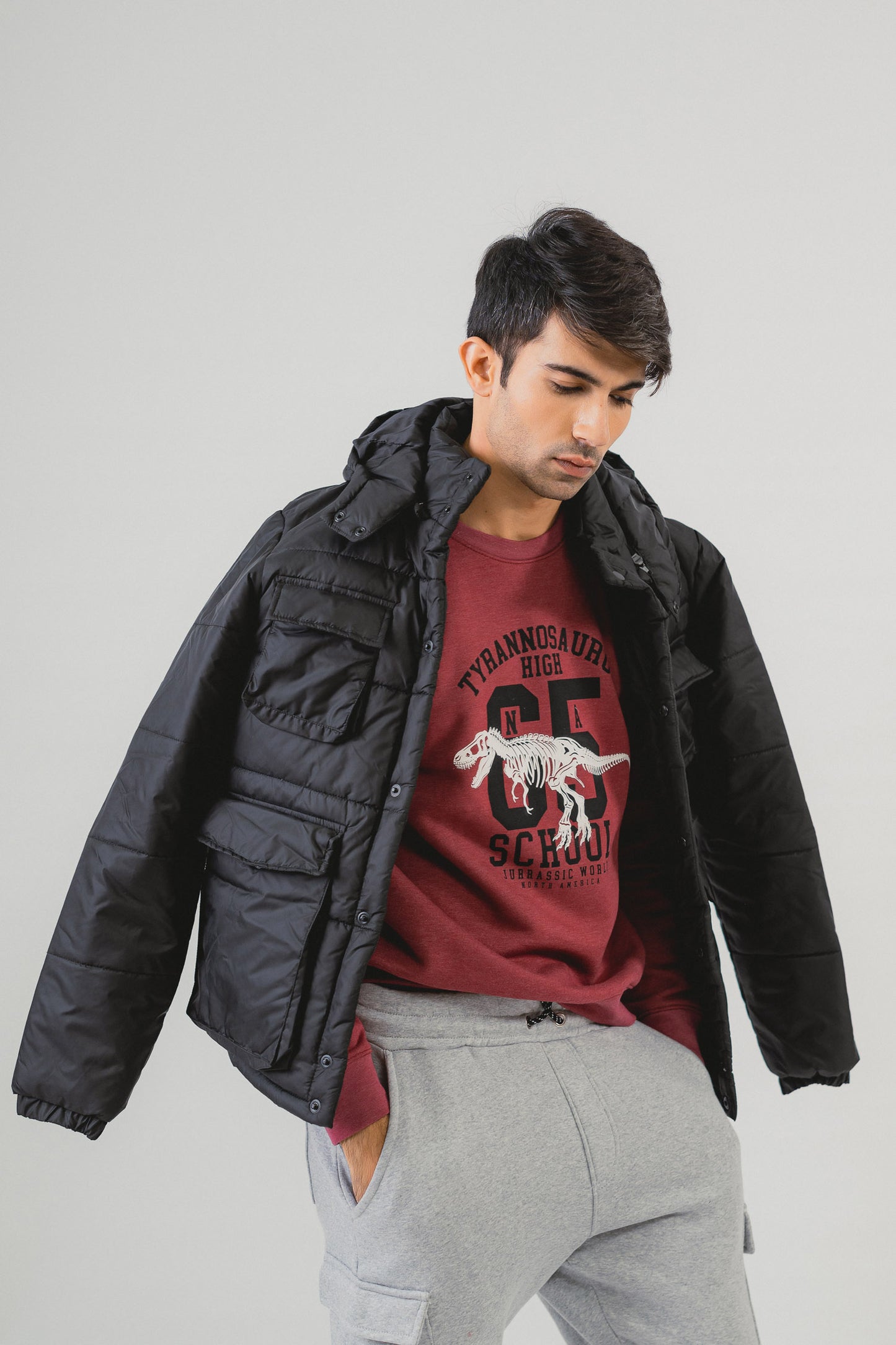 Black Puffer Jacket