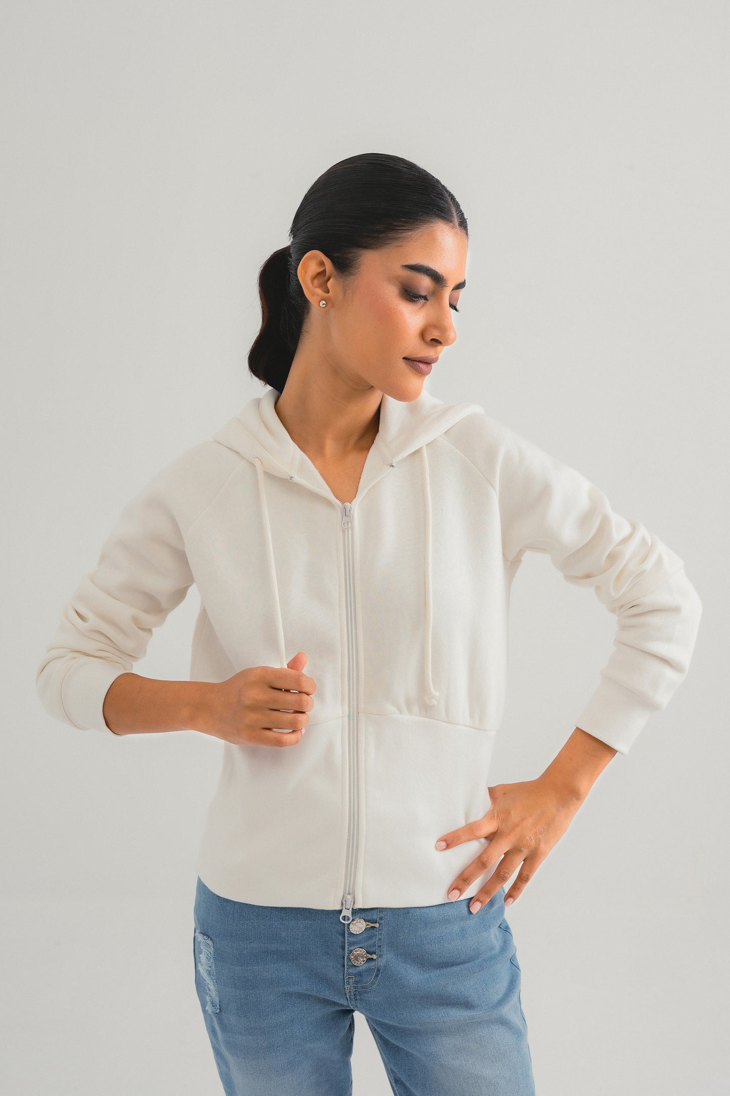 White Hoodie