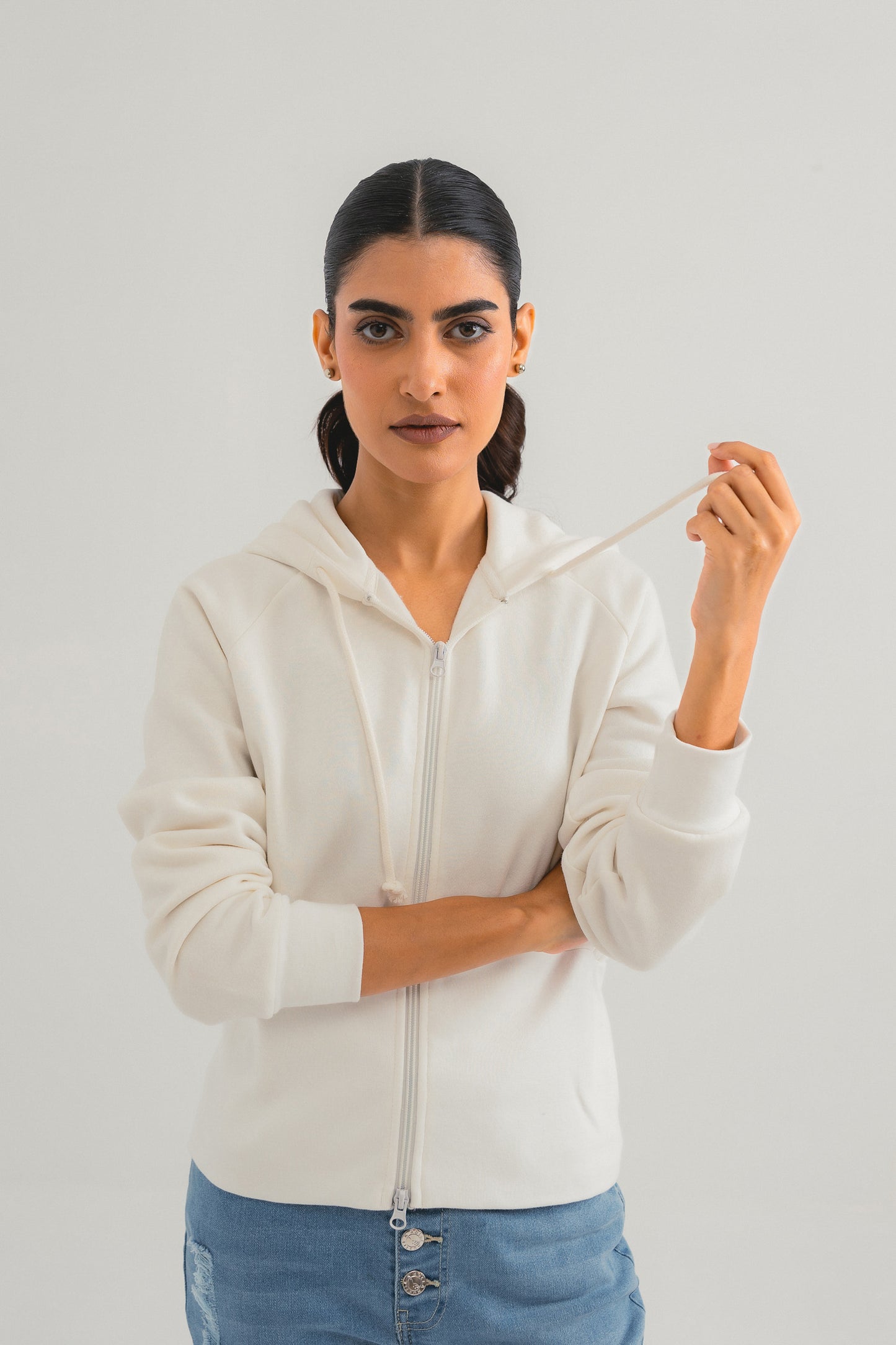 White Hoodie