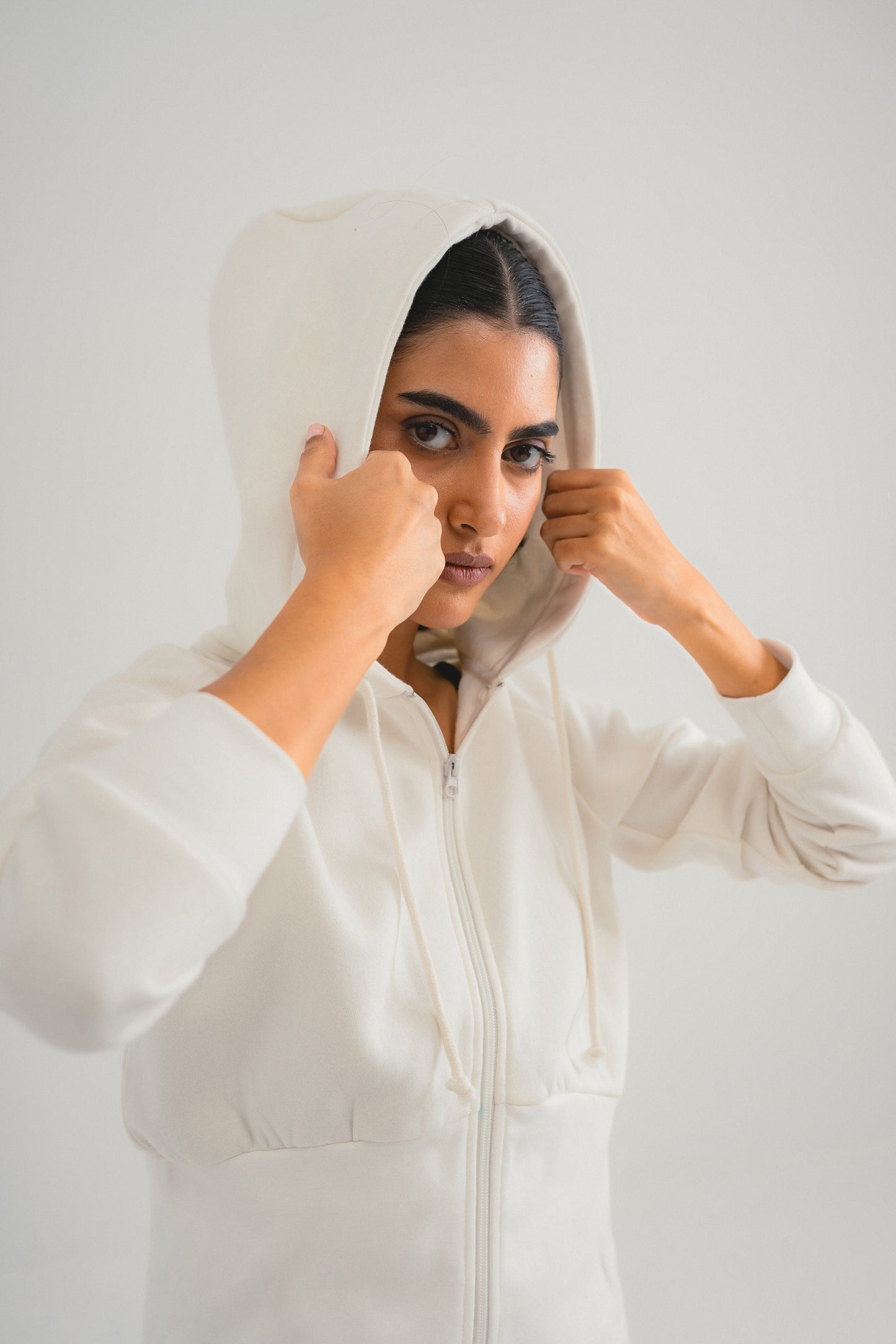White Hoodie