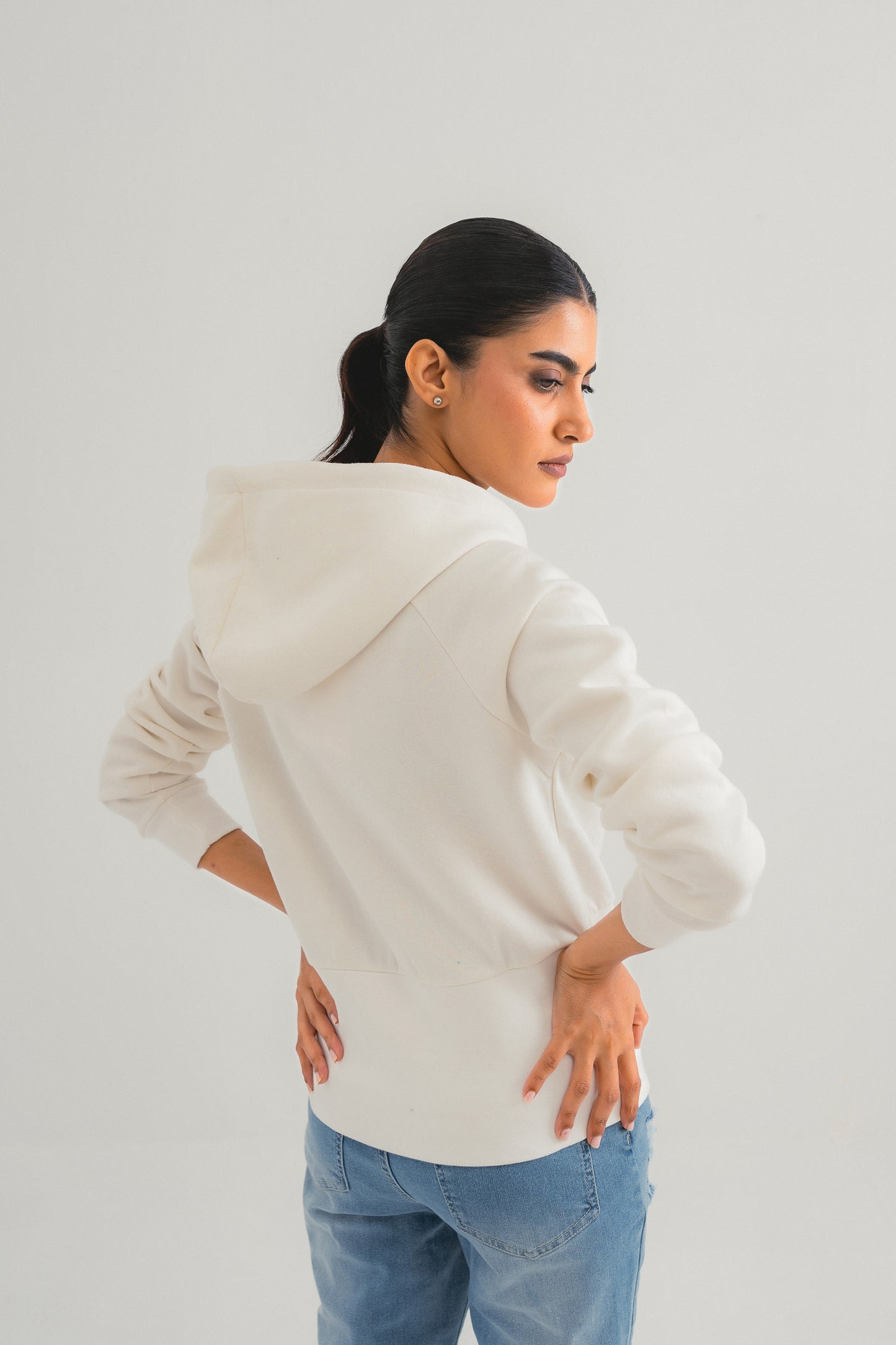 White Hoodie