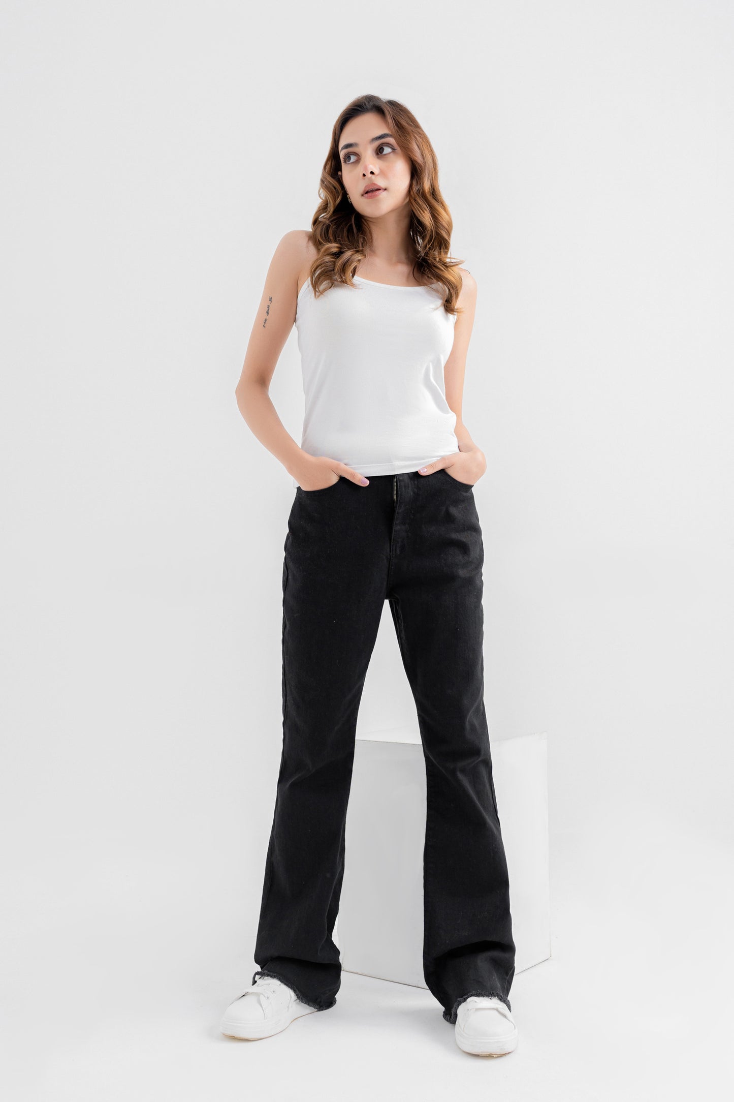 White Camisole - Hustle N Holla