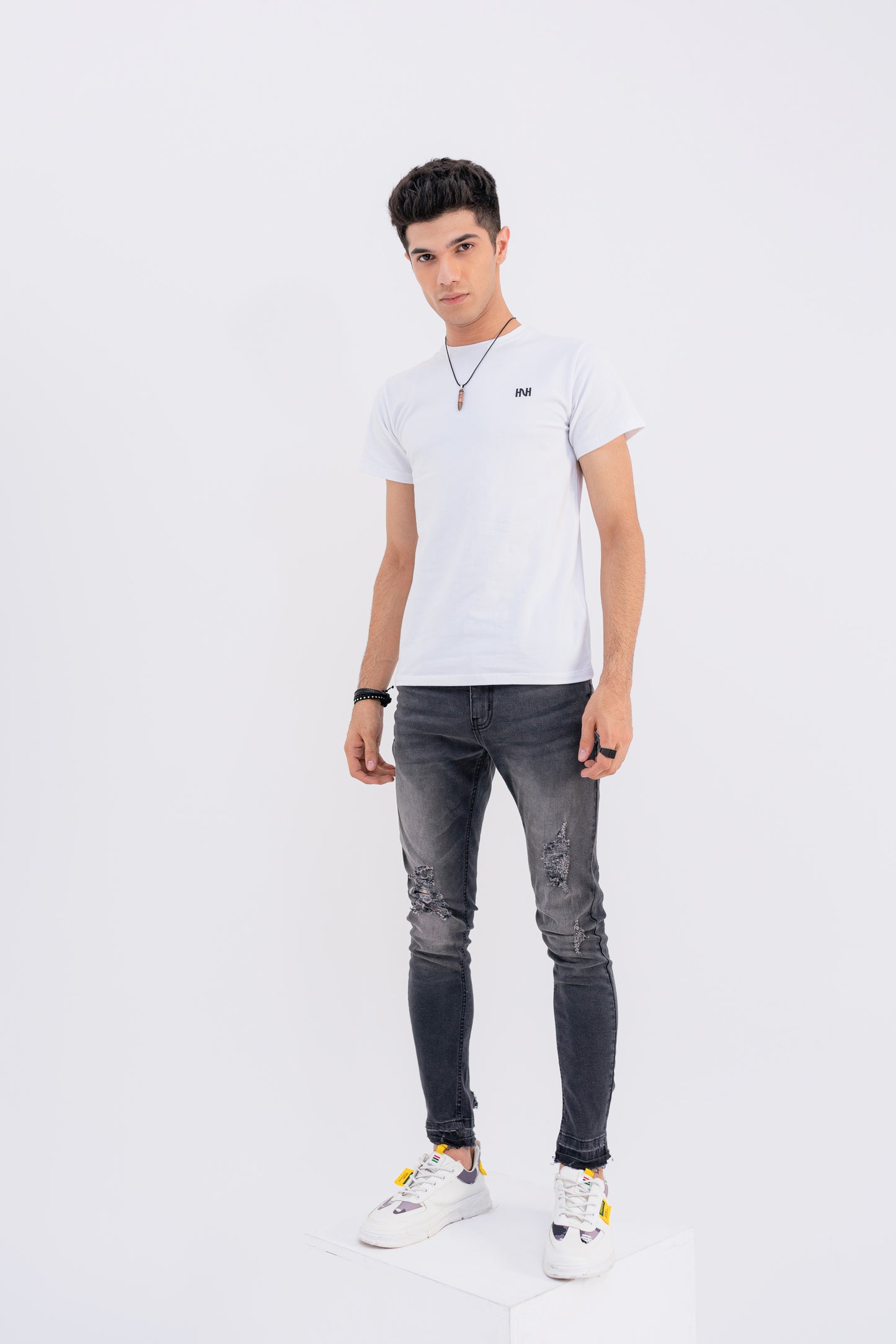 White Not so Basic T-shirt