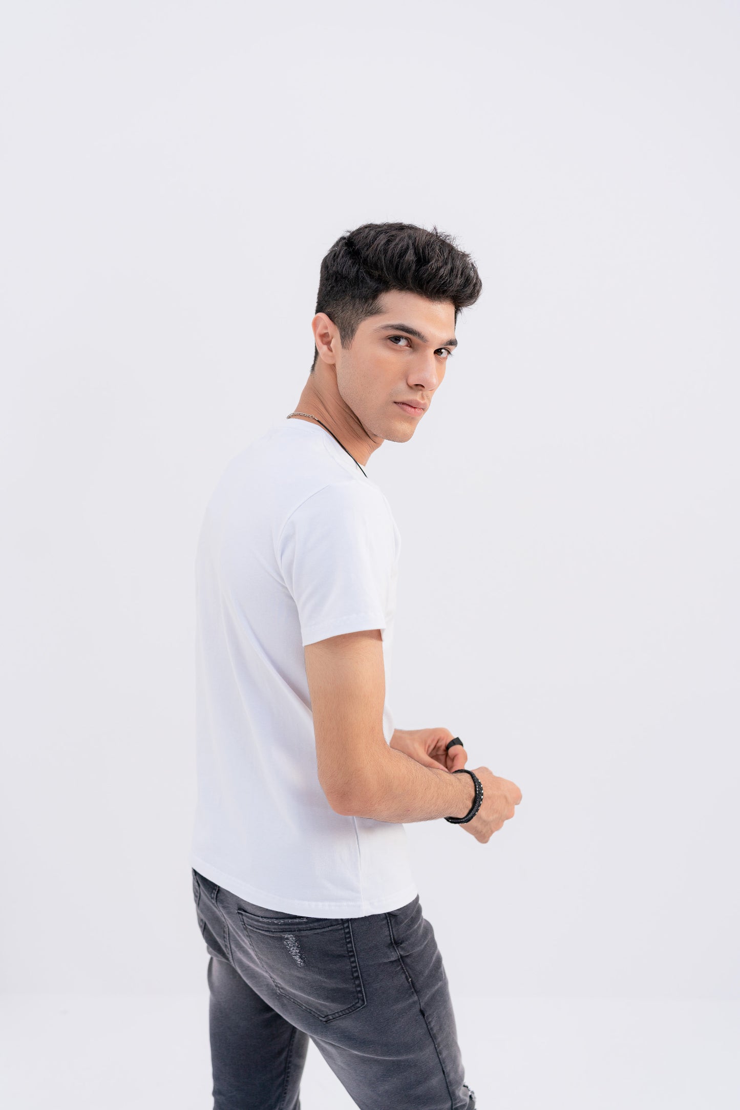 White Not so Basic T-shirt