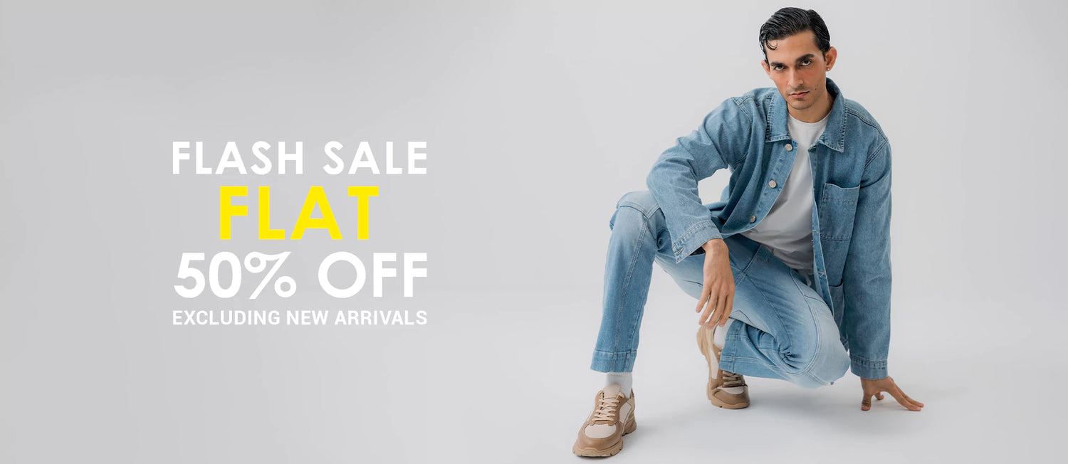 Men's Denim Clothing on Sale - Flat 50% OFF