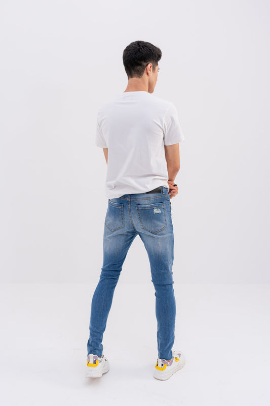 Ripped Skinny Jeans - Hustle N Holla