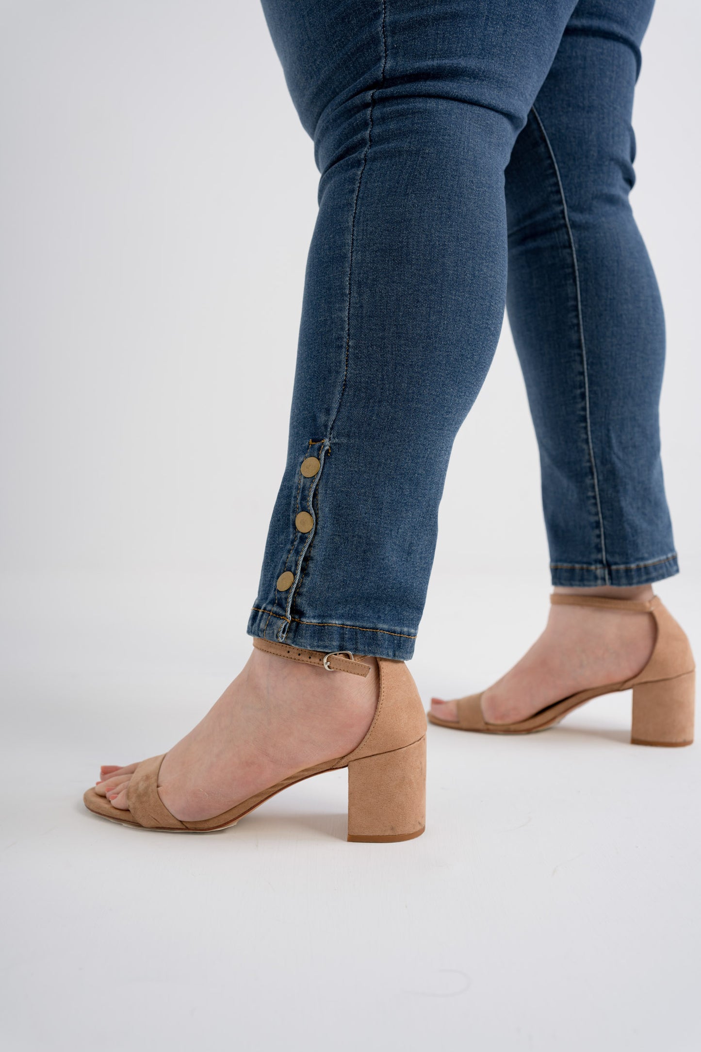 Classic Blue Skinny Plus Size Jeans