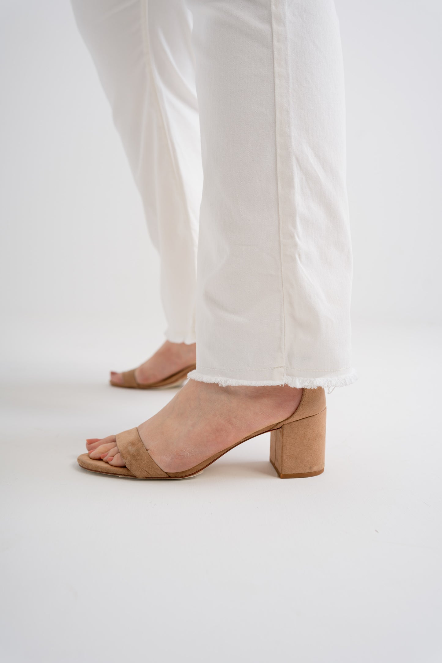 White Wide Leg Plus Size Jeans - Hustle N Holla