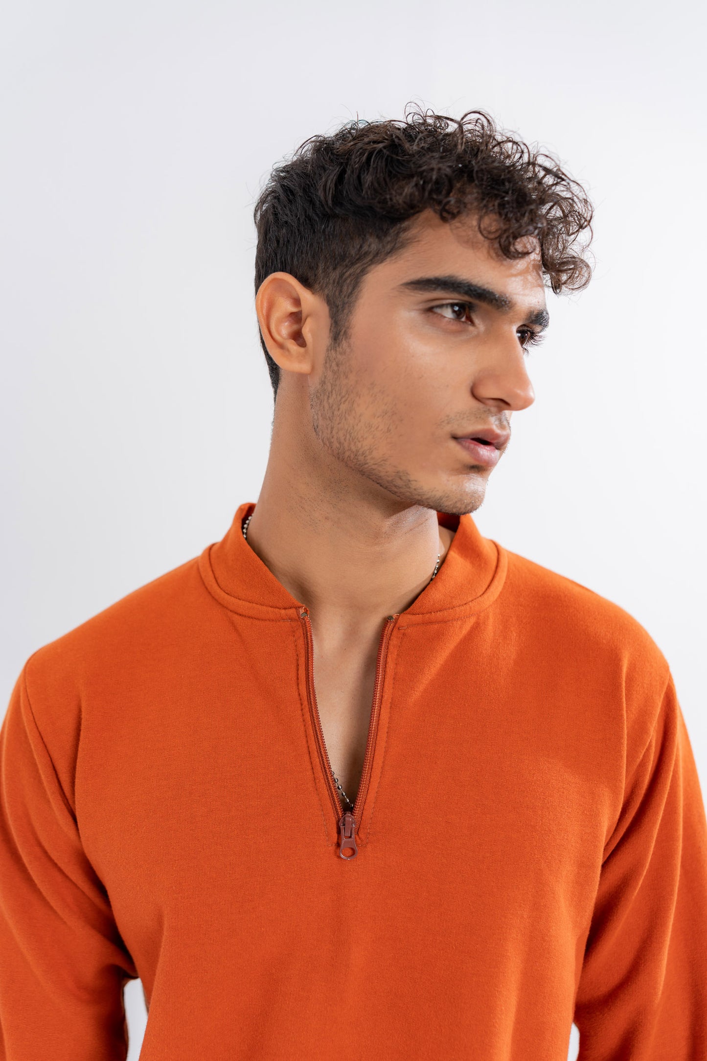 Deep Orange Sweatshirt