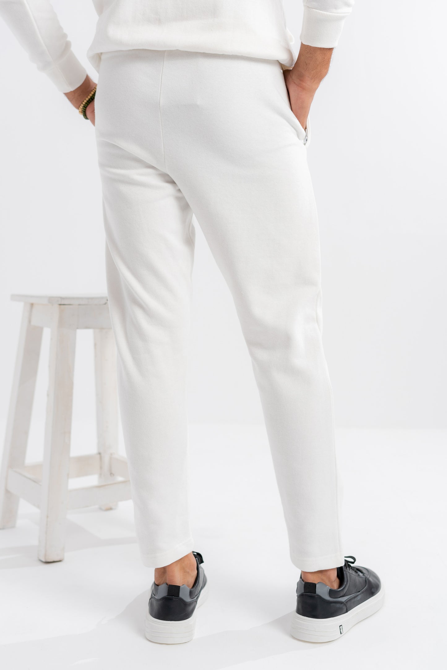 White Jogger Pants