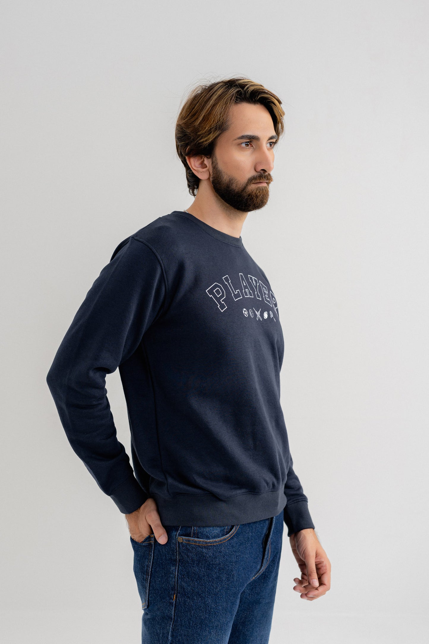 Navy Blue Sweatshirt