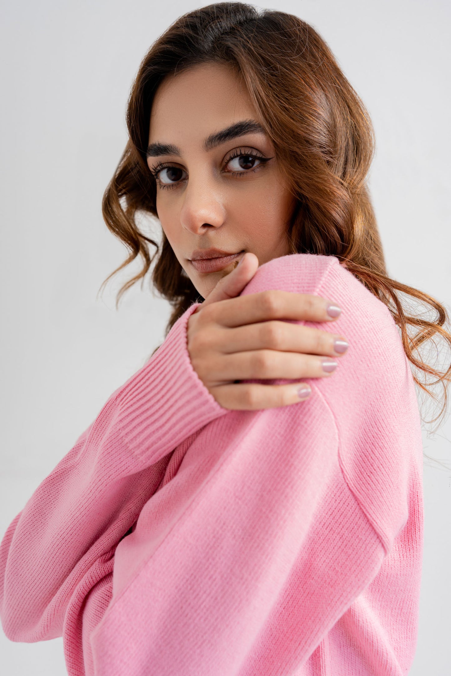 Pink Sweater