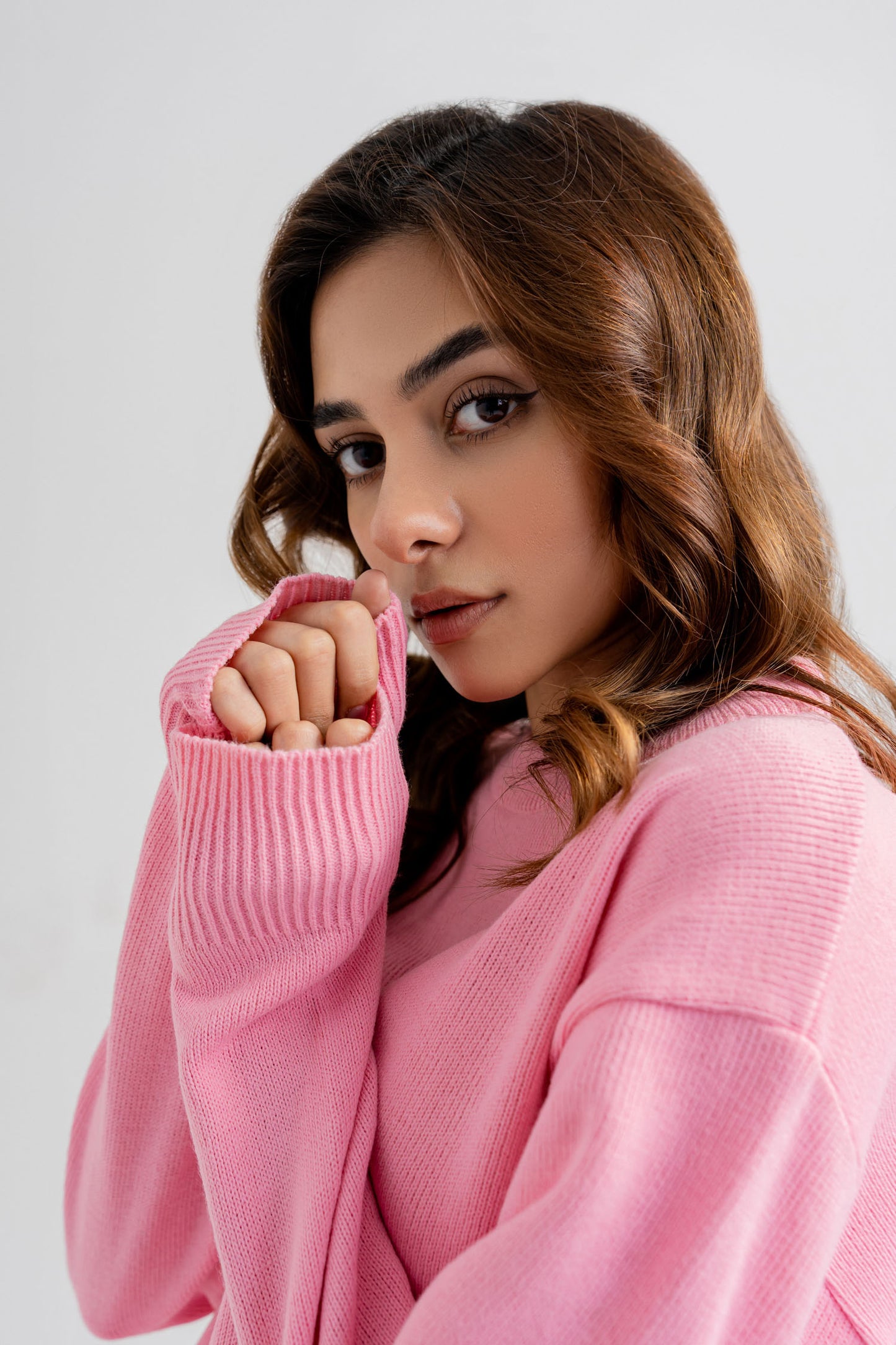 Pink Sweater