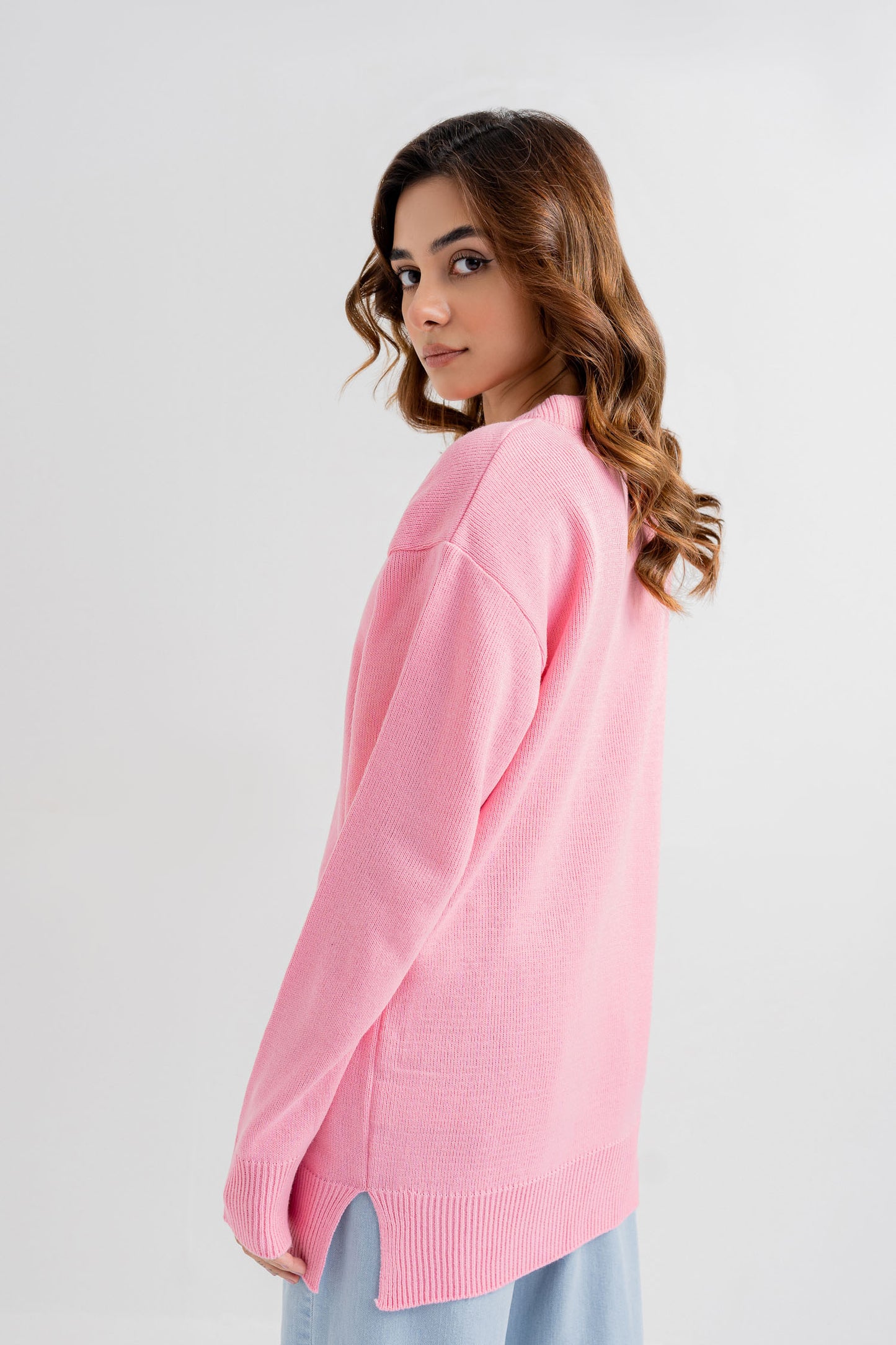 Pink Sweater