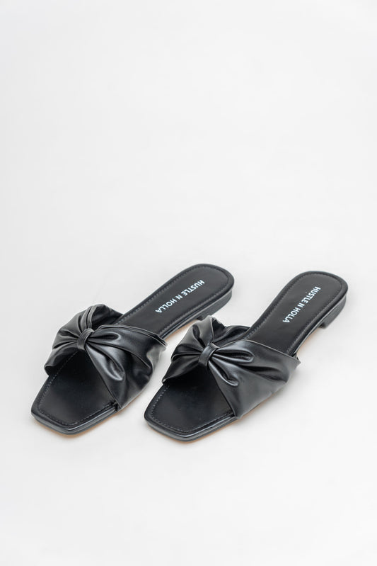 Bow Detail Flats - Hustle N Holla