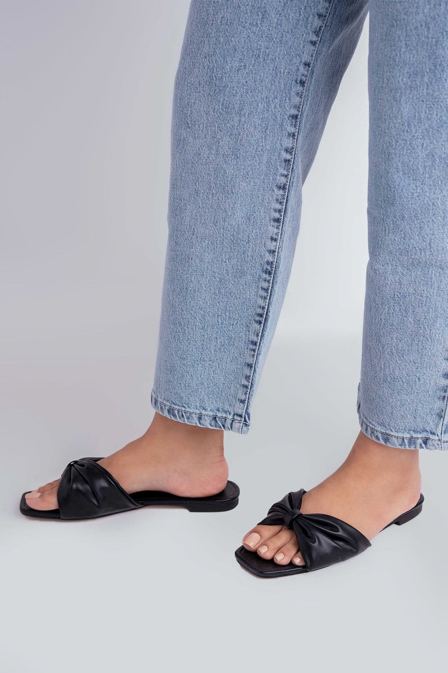 Bow Detail Flats - Hustle N Holla