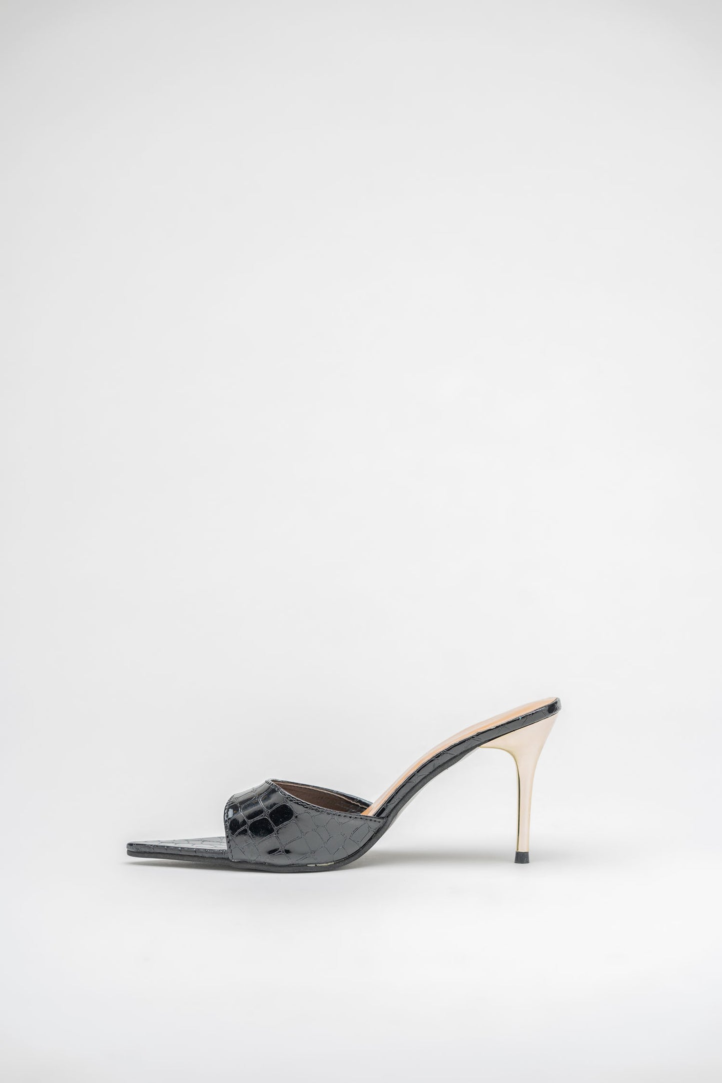 Croc Pointed Toe High Heels (Copy) (Copy) - Hustle N Holla