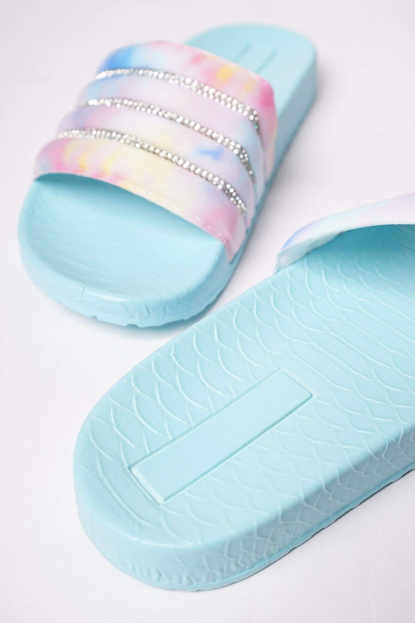 Light Blue Isabelle Flats - Hustle N Holla