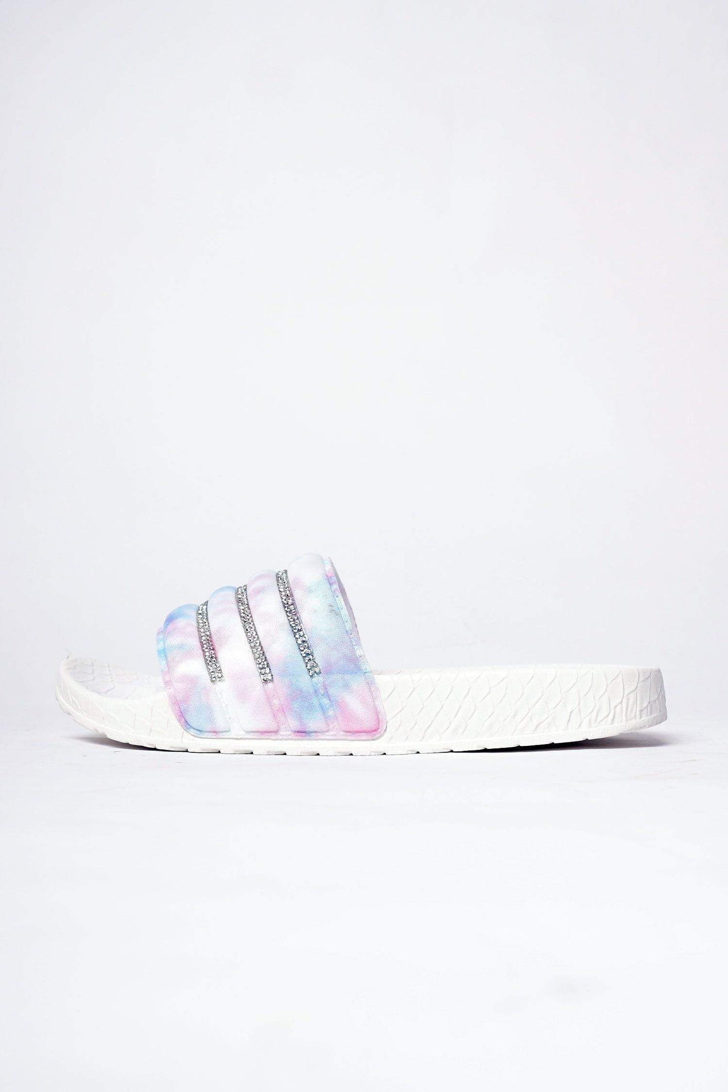 White Lsabelle Flats - Hustle N Holla