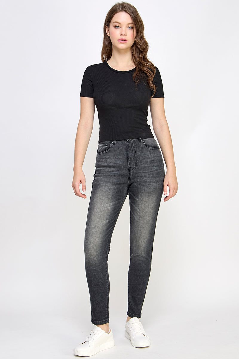 Basic Black Denim Jeans - Hustle N Holla