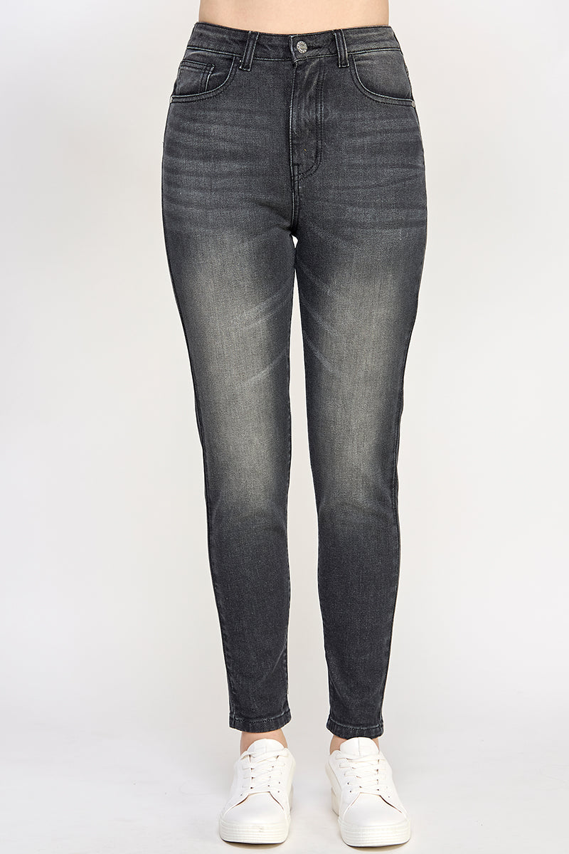 Basic Black Denim Jeans - Hustle N Holla