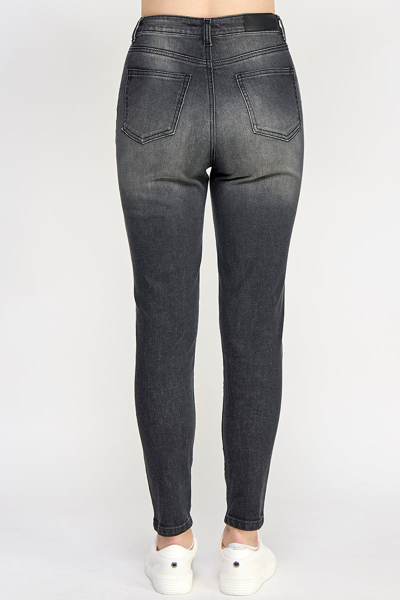 Basic Black Denim Jeans - Hustle N Holla