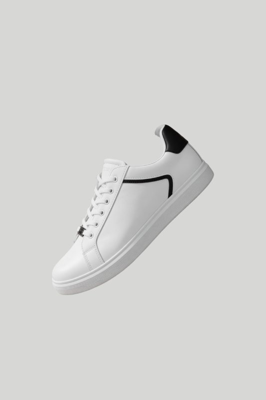 Classic White Low Top Sneakers - Hustle N Holla