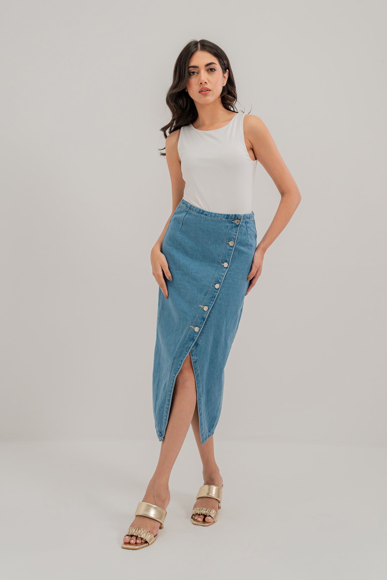 Aurora Slit Skirt