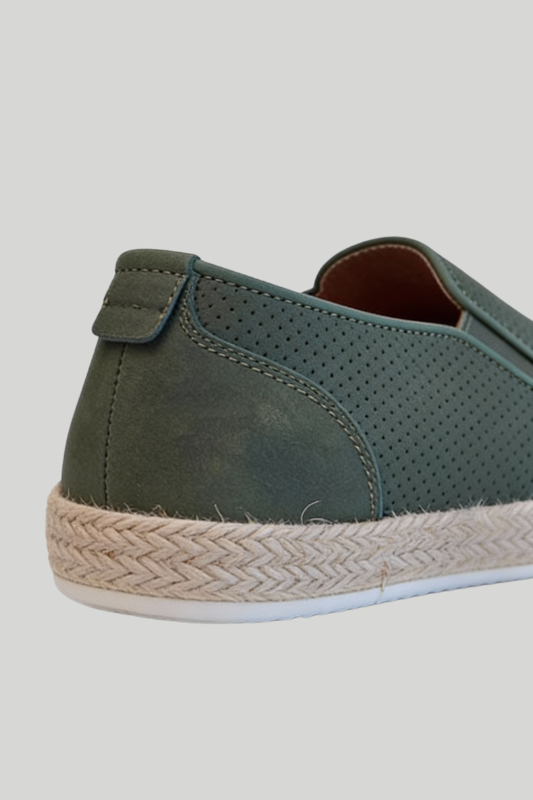 Olive Textured Espadrillas - Hustle N Holla
