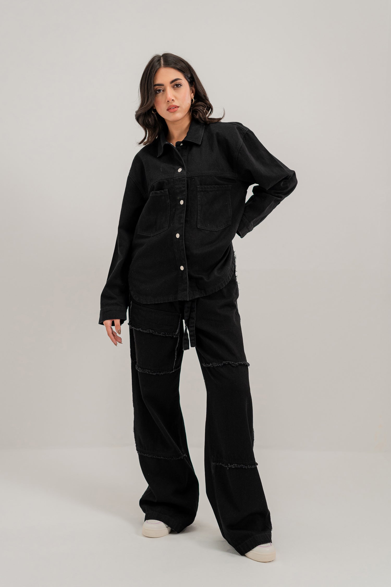 Plain Black Shirt - Hustle N Holla