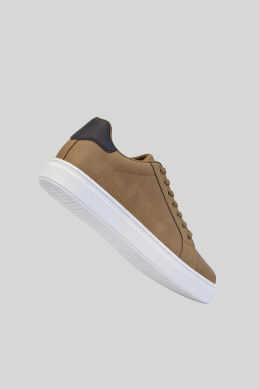 Brown Suede Low Top Sneakers - Hustle N Holla