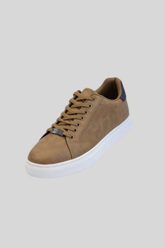 Brown Suede Low Top Sneakers - Hustle N Holla