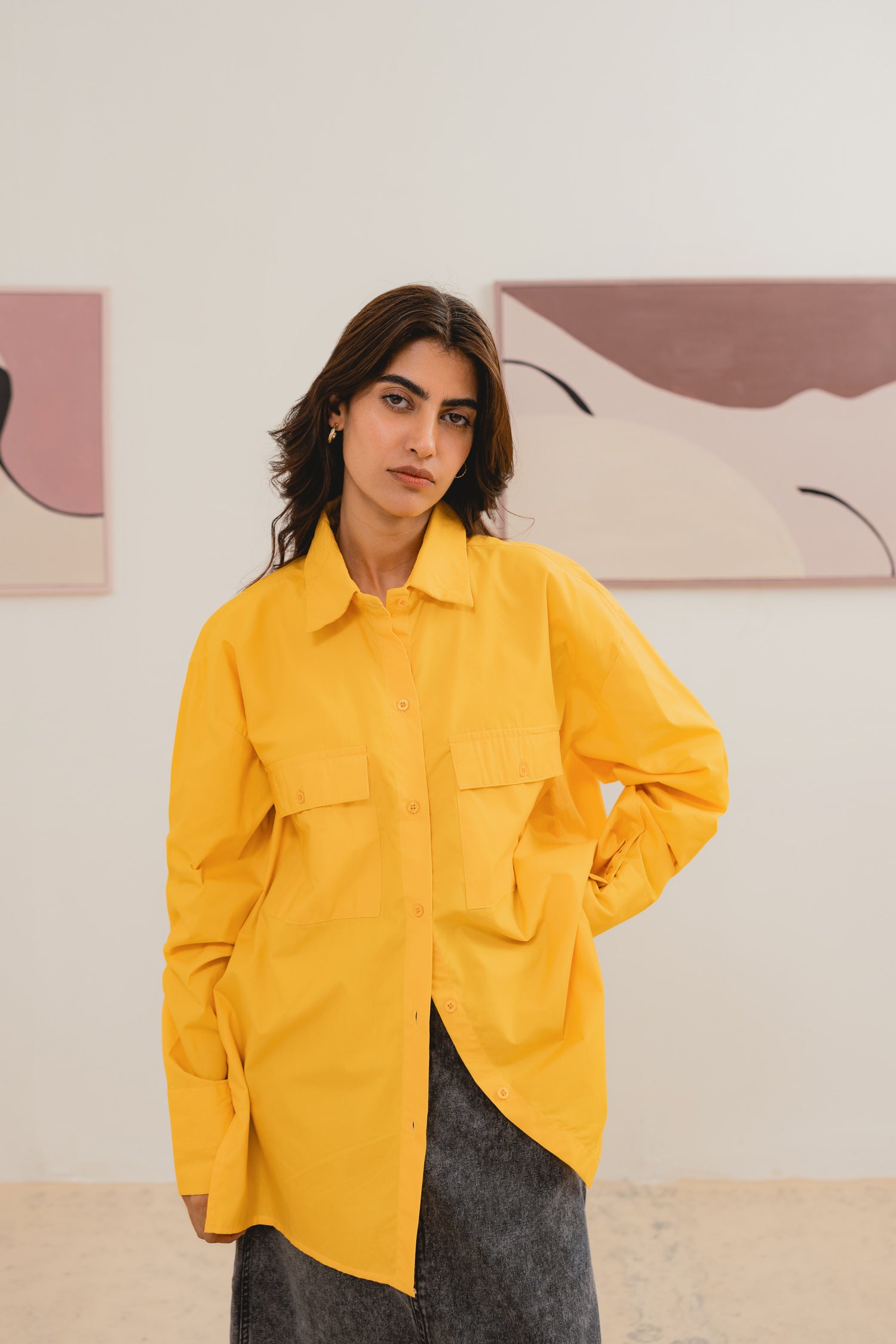 Amber oversized shirt