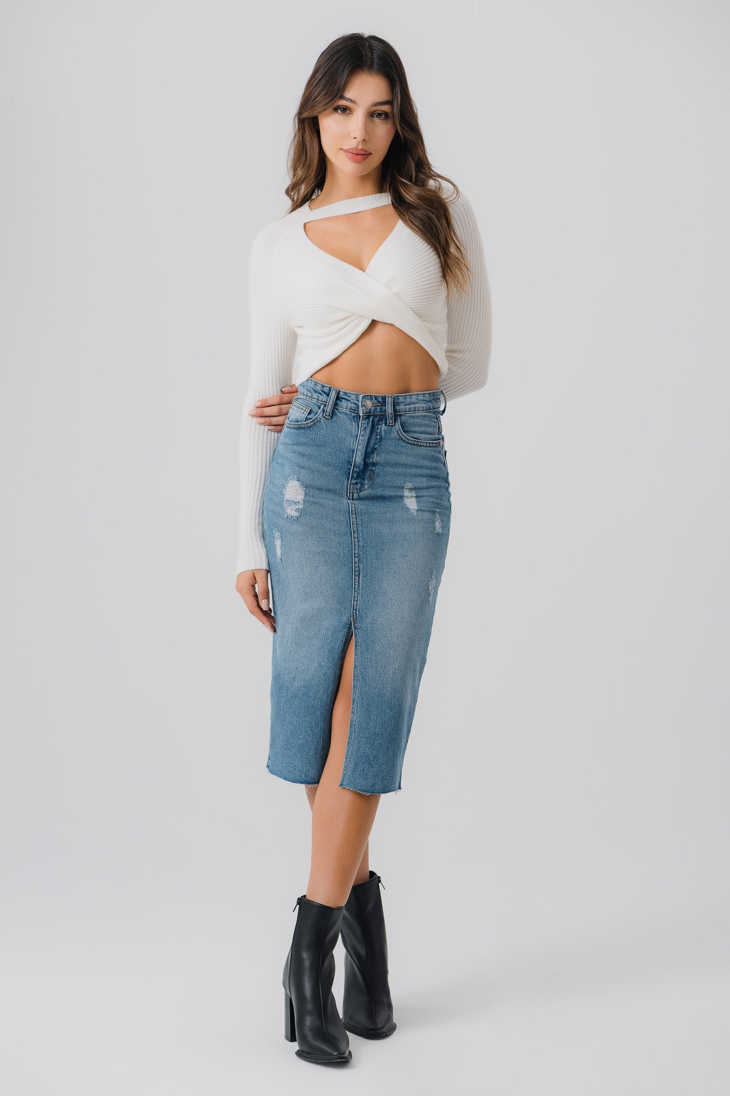 Skye Skirt - Hustle N Holla