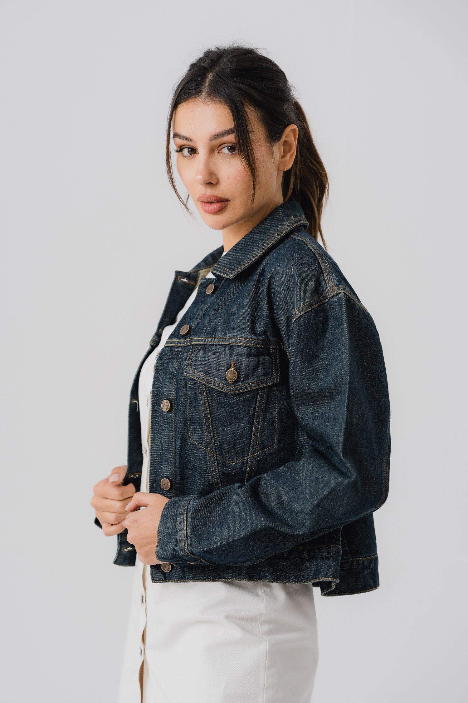 Classic Blue Denim Jacket - Hustle N Holla