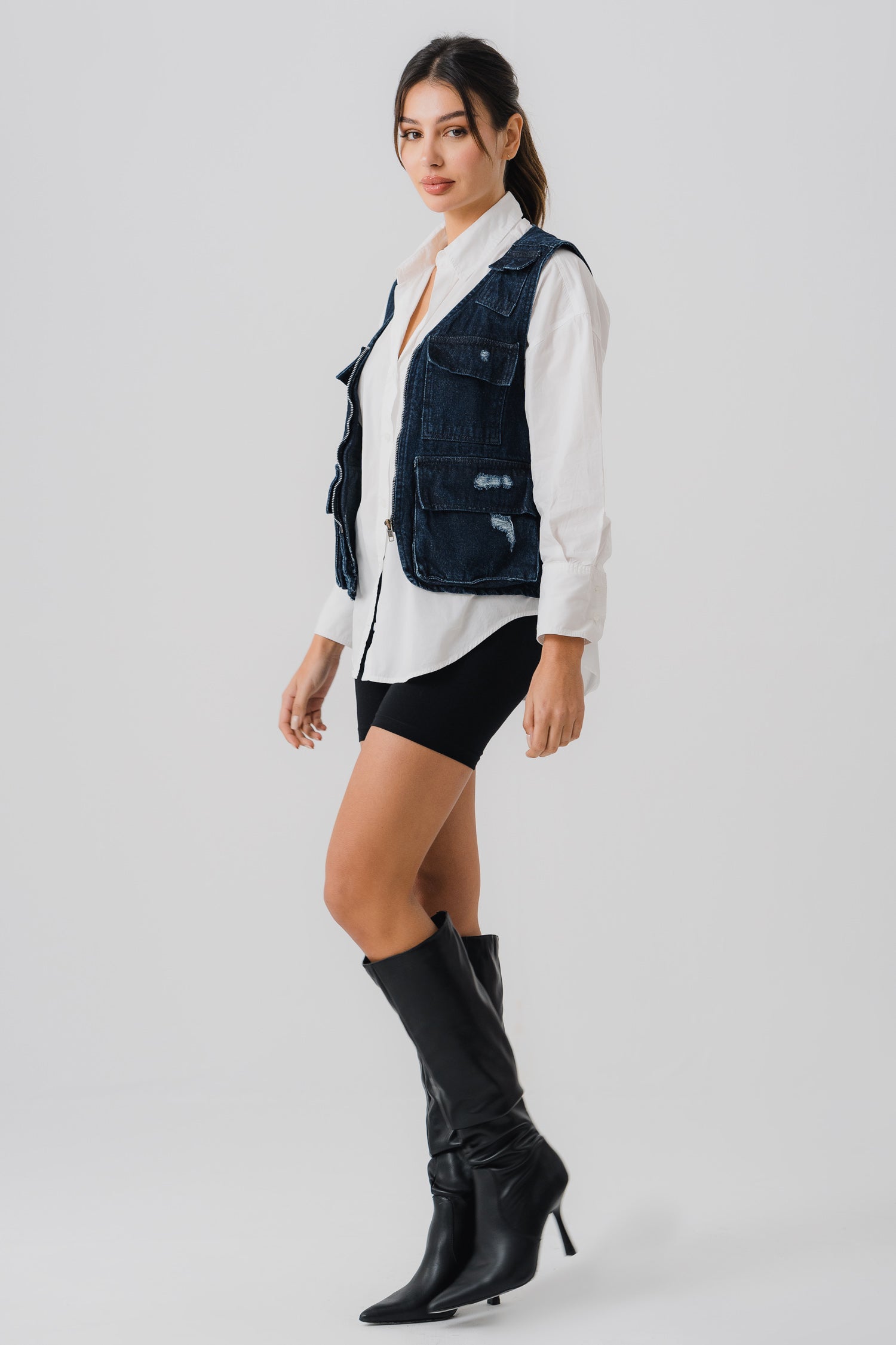 Everyday Denim Jacket - Hustle N Holla