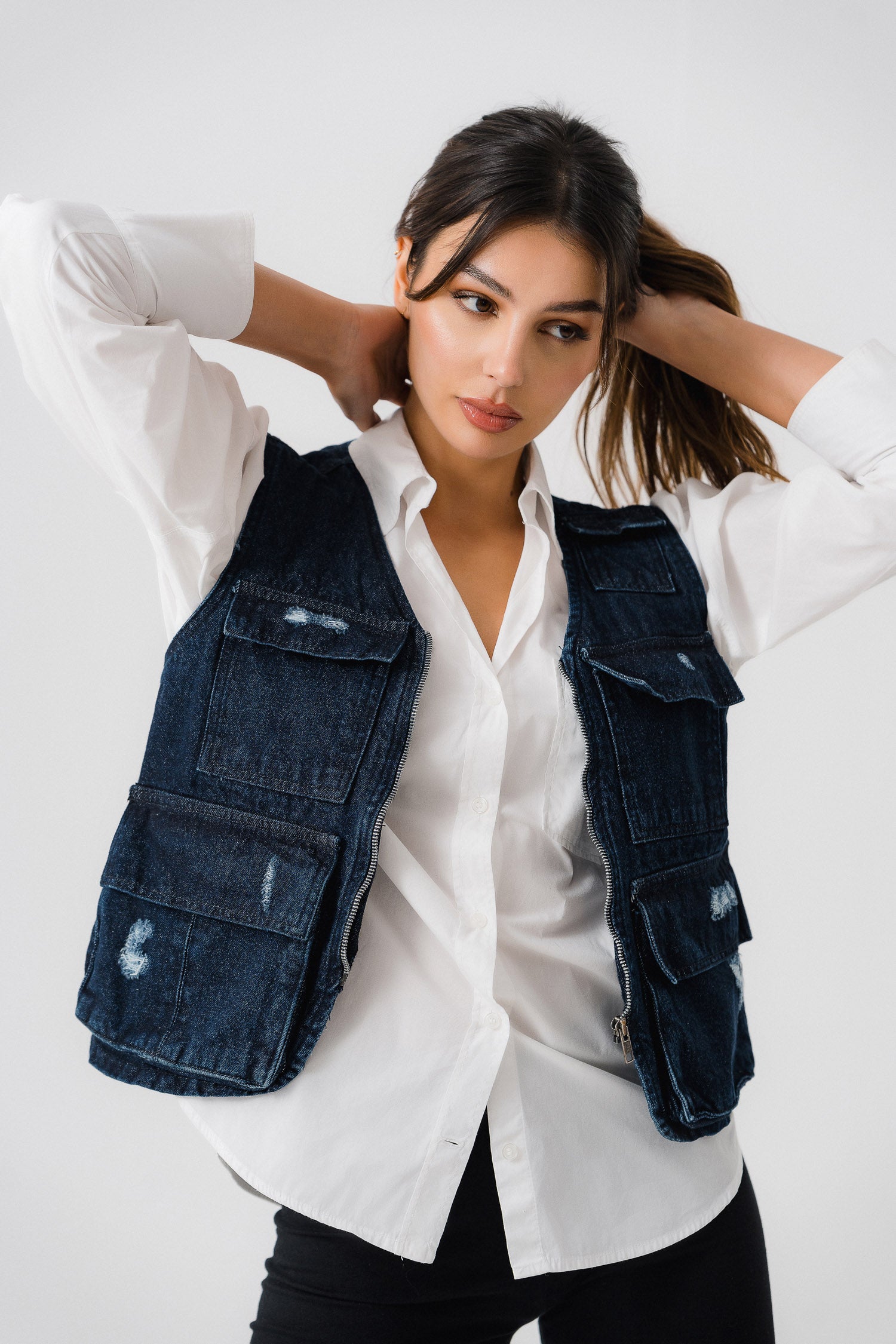 Buy Blue Jackets & Coats for Women by SHOWOFF Online | Ajio.com